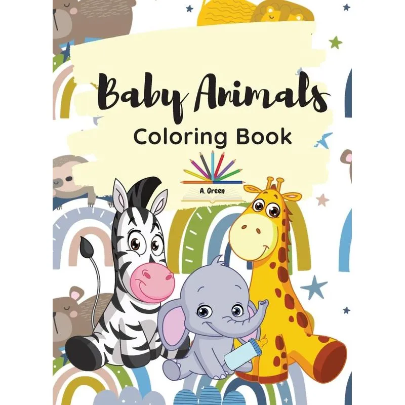Baby Animals Coloring Book