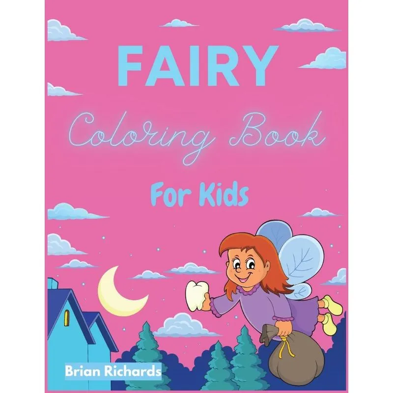 Fairy Coloring Book For Kids