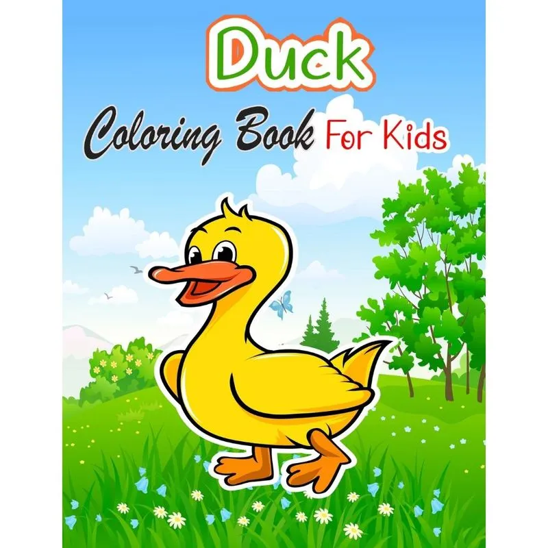 Duck Coloring Book For Kids