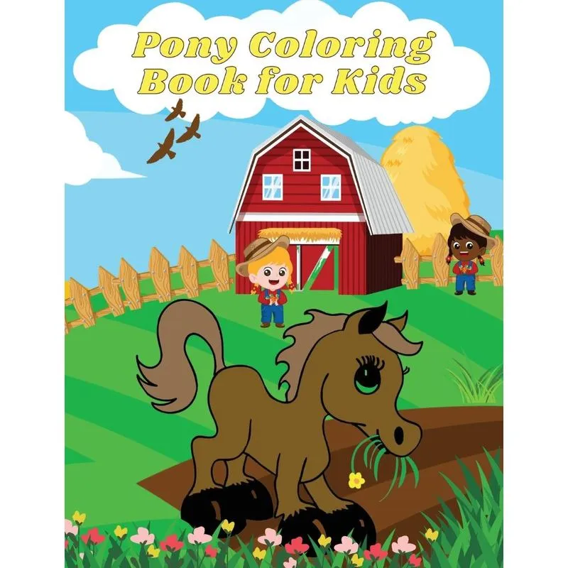 Pony Coloring Book for Kids