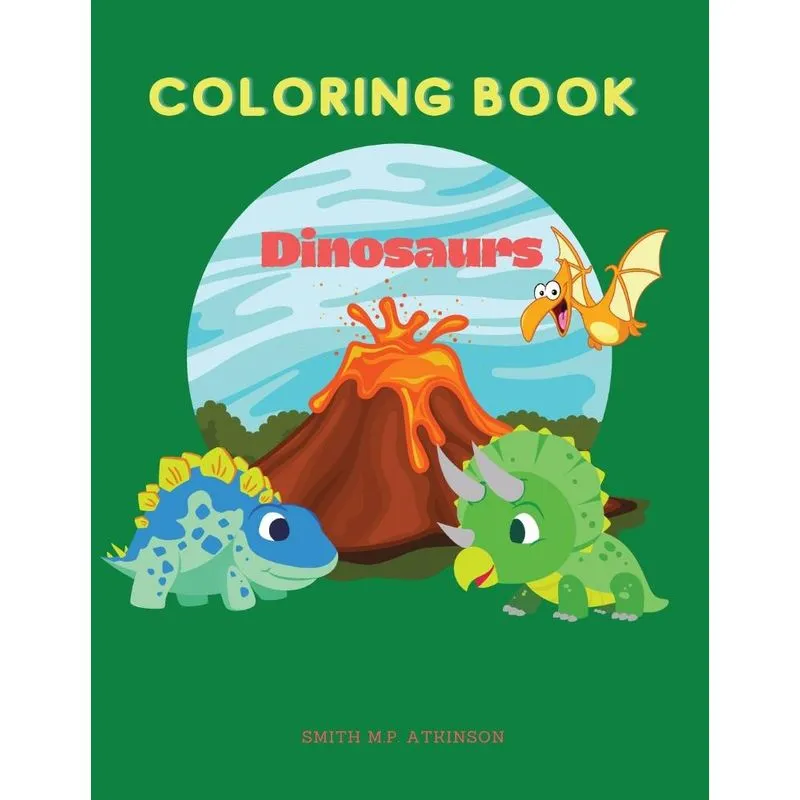 Coloring Book Dinosaurs