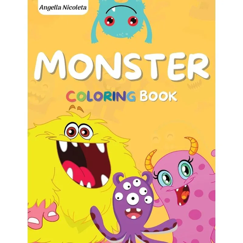 Monster Coloring Book