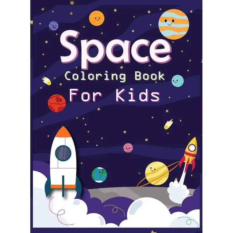 Space Coloring Book for Kids