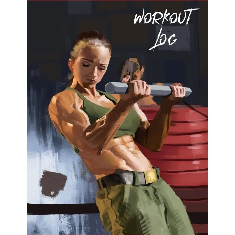 Gym Workout Log Book