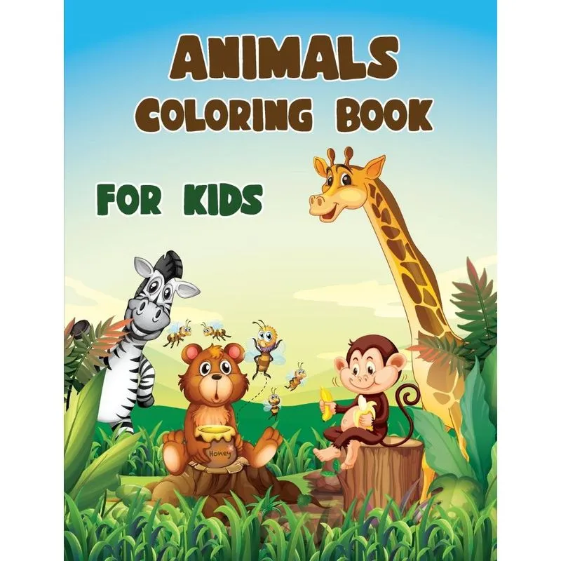 Animals Coloring book for Kids