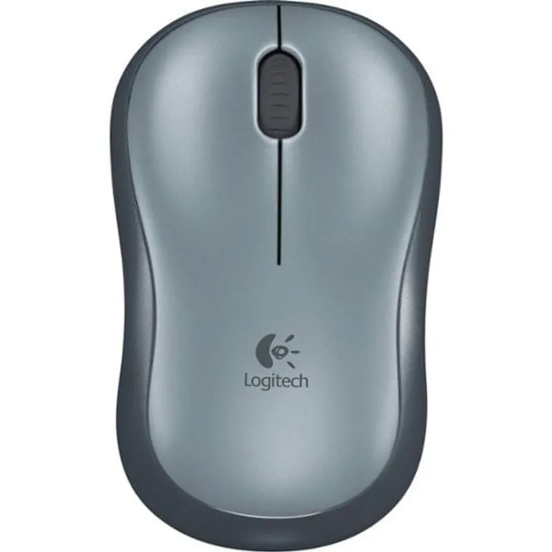 Logitech - Mouse - prata-M185