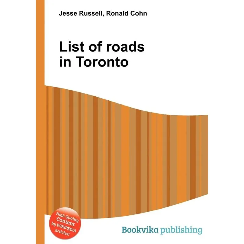 List of Roads in Toronto