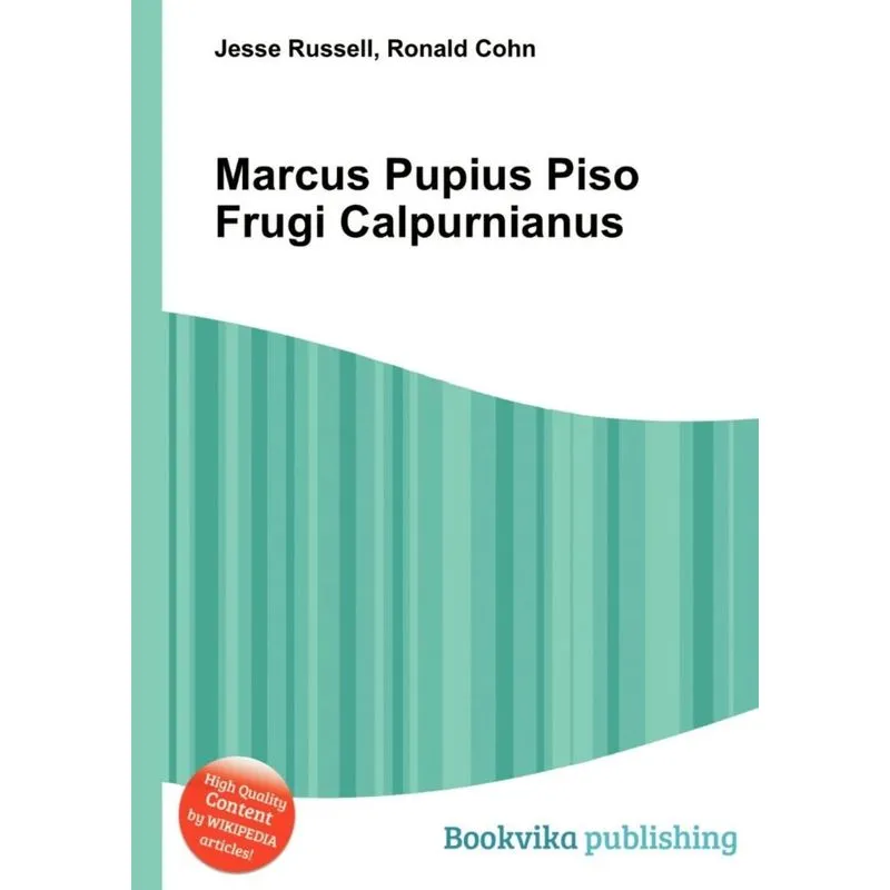 Marcus Pupius Piso Frugi Calpurnianus