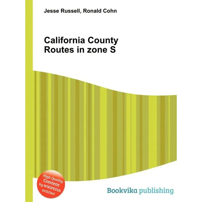 California County Routes in Zone S