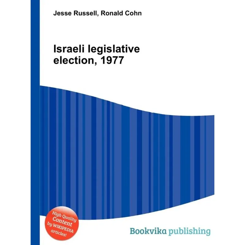 Israeli Legislative Election, 1977