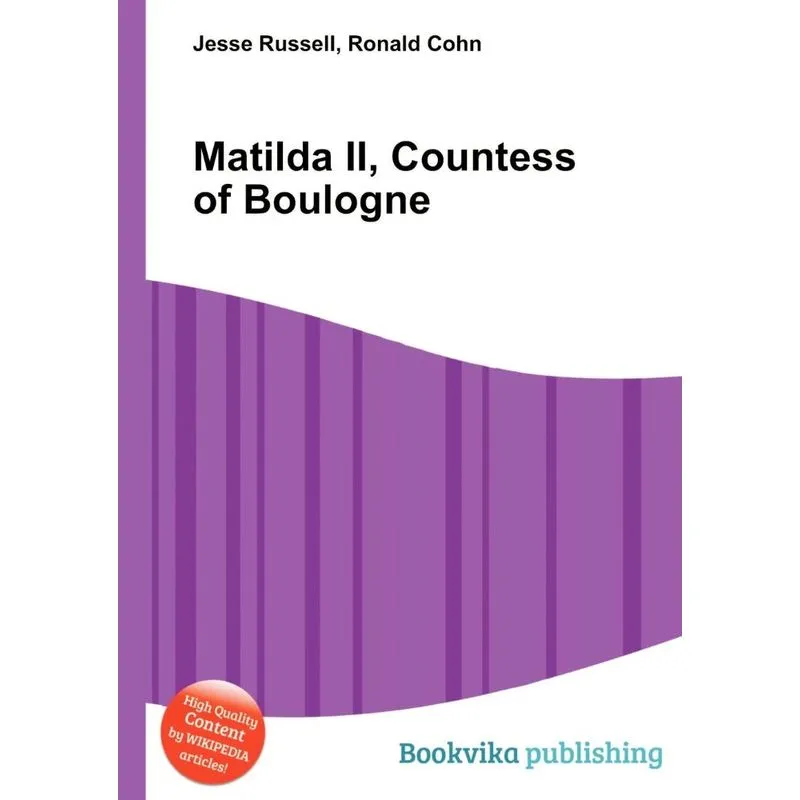 Matilda Ii, Countess Of Boulogne