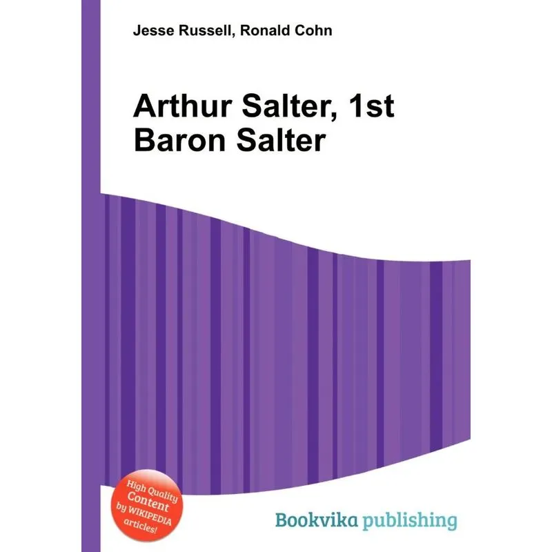 Arthur Salter, 1st Baron Salter