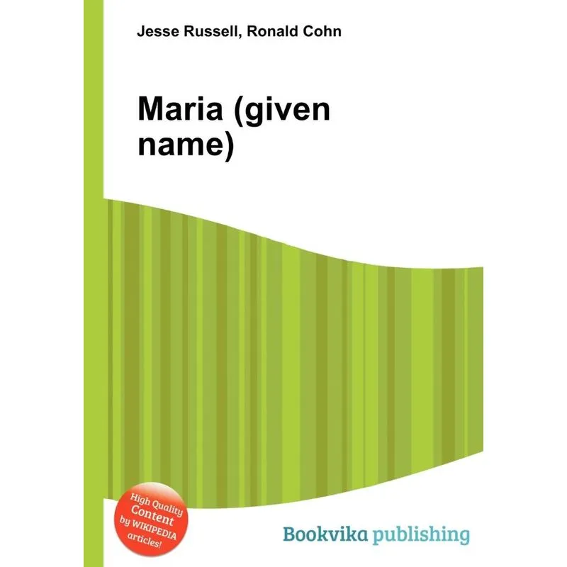 Maria (Given Name)