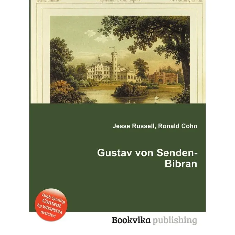 Gustav Von Senden-Bibran