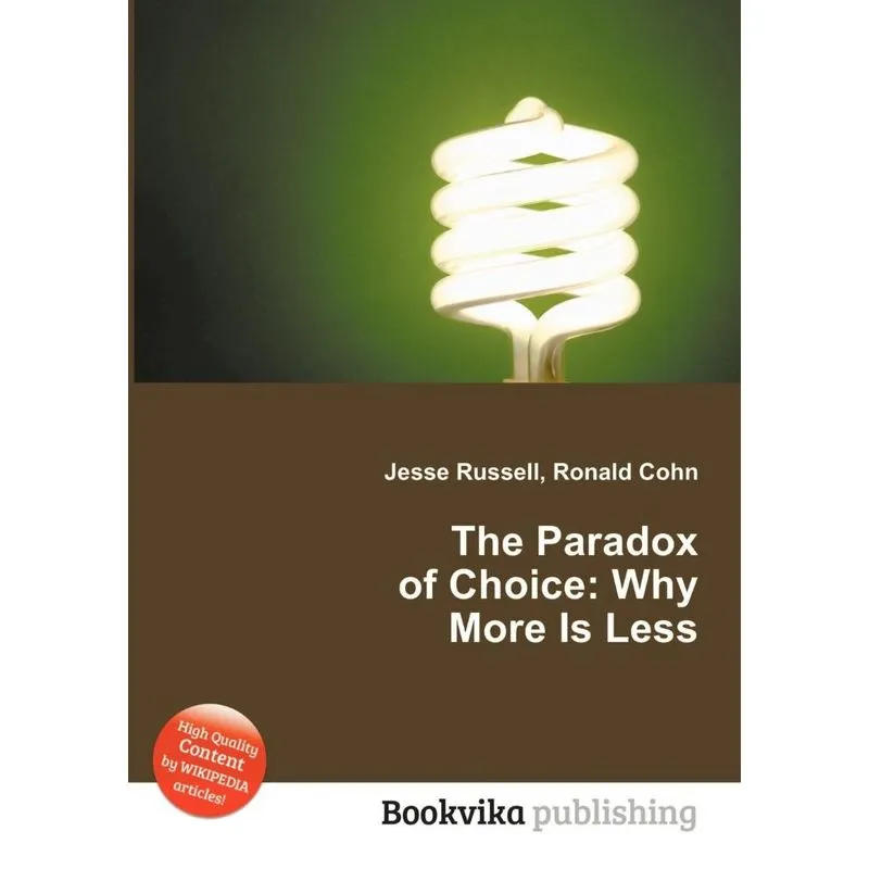The Paradox of Choice