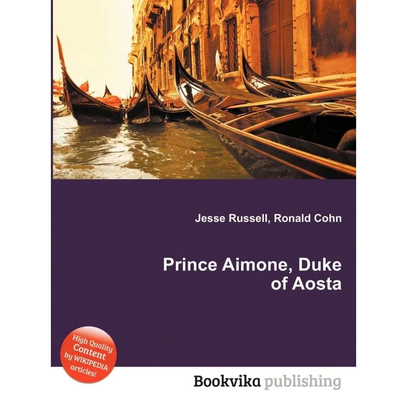 Prince Aimone, Duke of Aosta
