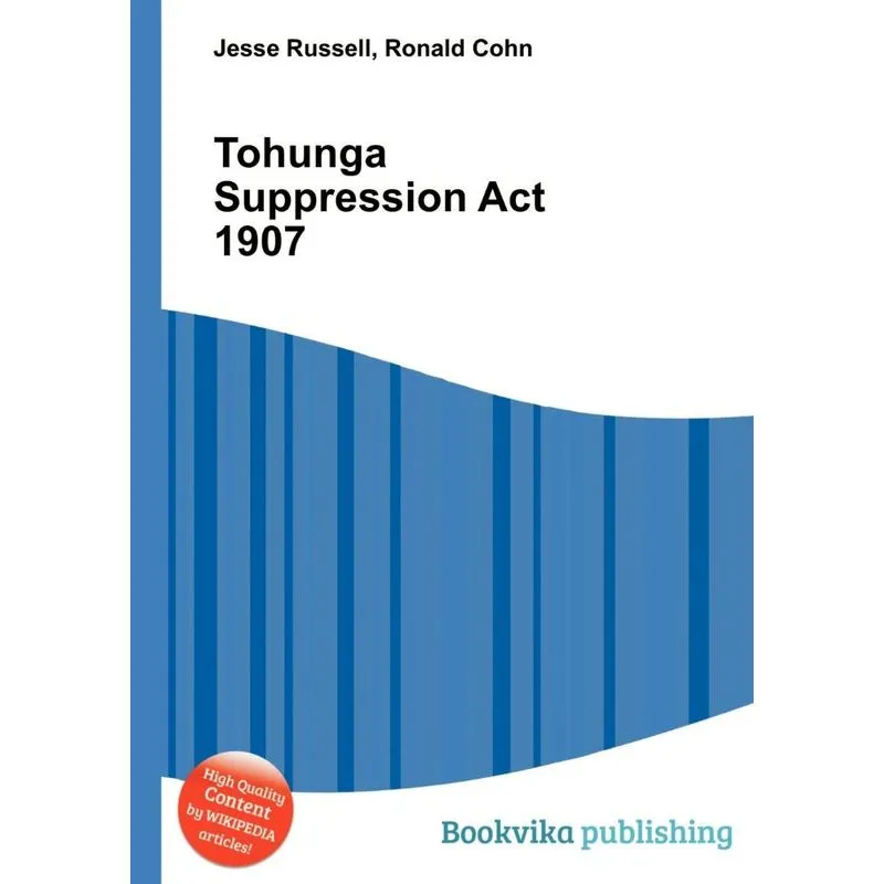 Tohunga Suppression Act 1907