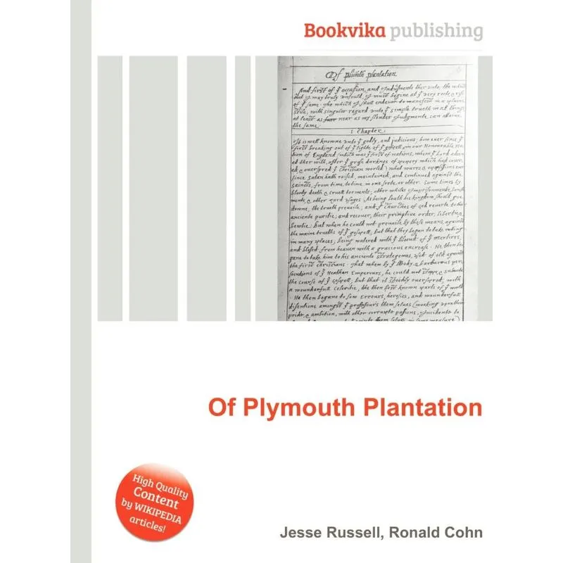 Of Plymouth Plantation