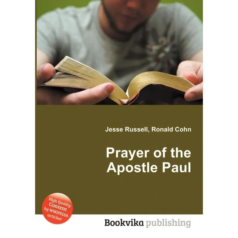 Prayer of the Apostle Paul