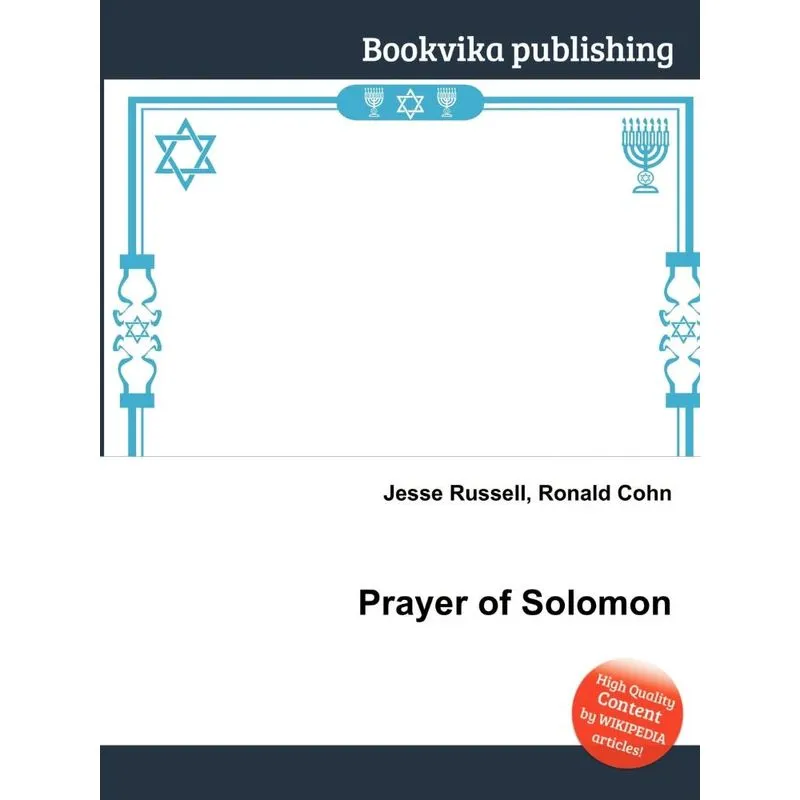 Prayer of Solomon
