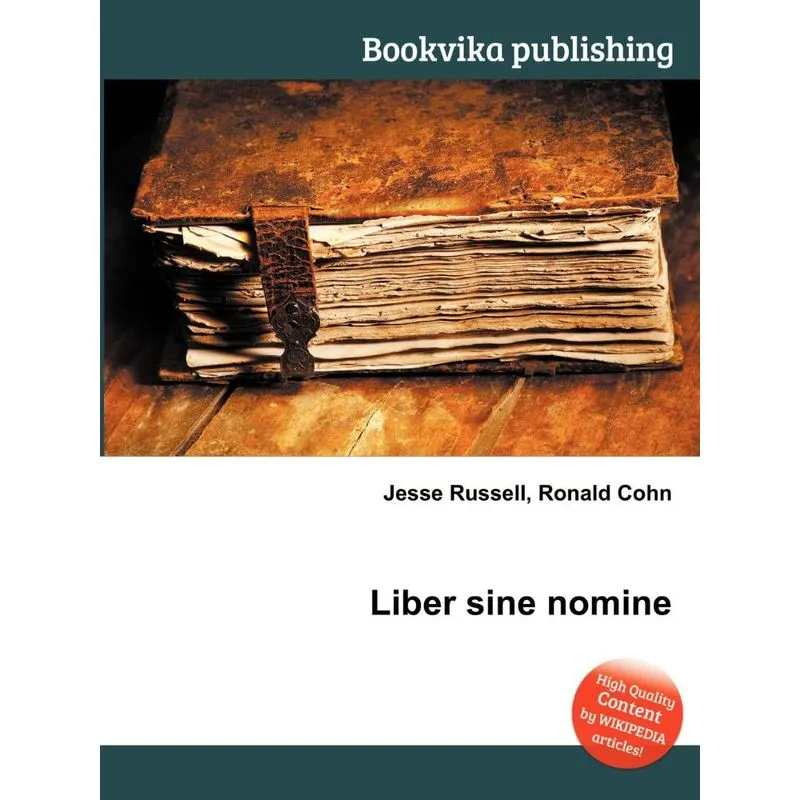 Liber Sine Nomine