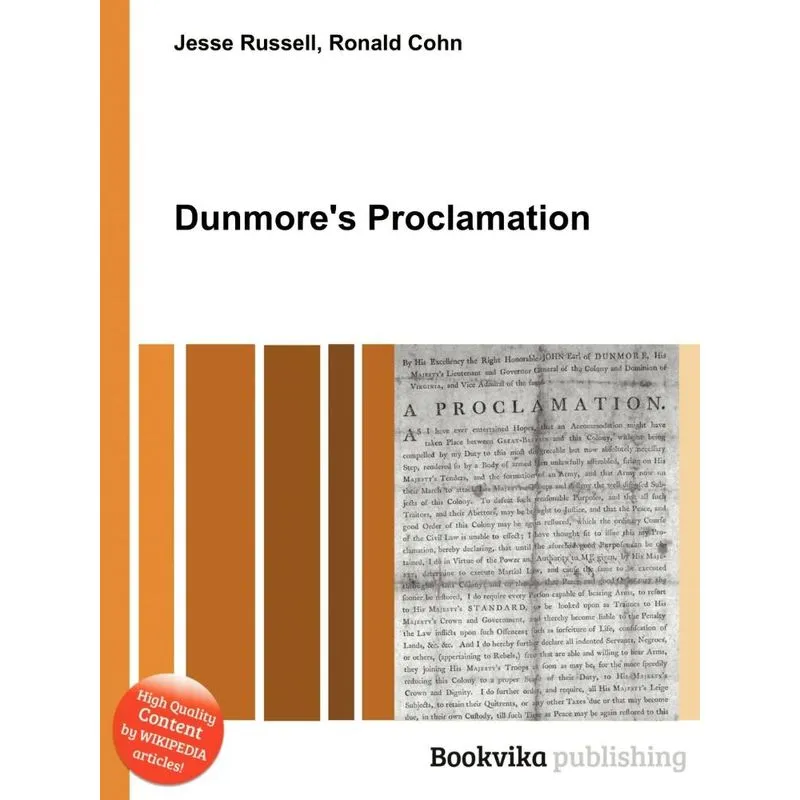 Dunmores Proclamation