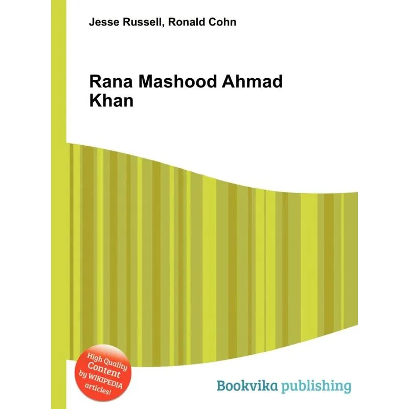 Rana Mashood Ahmad Khan