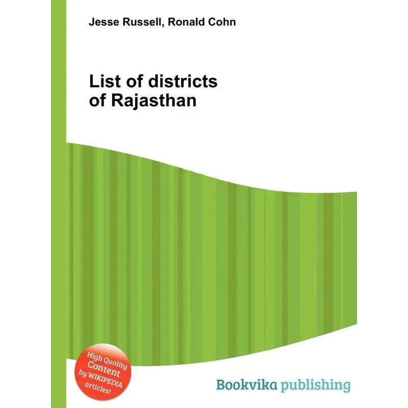 List of Districts of Rajasthan