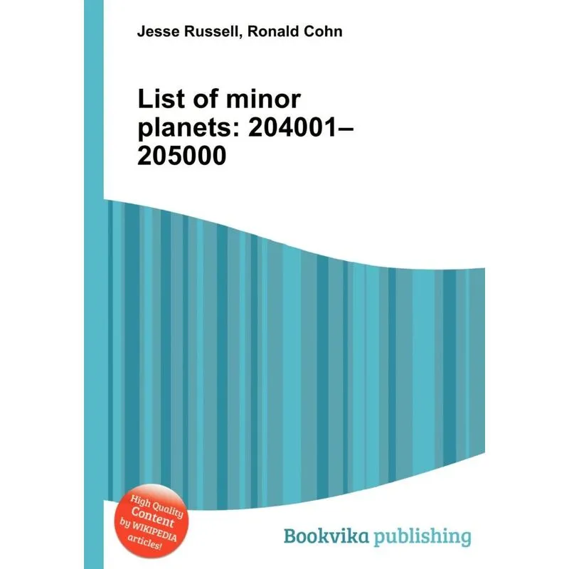 List of Minor Planets