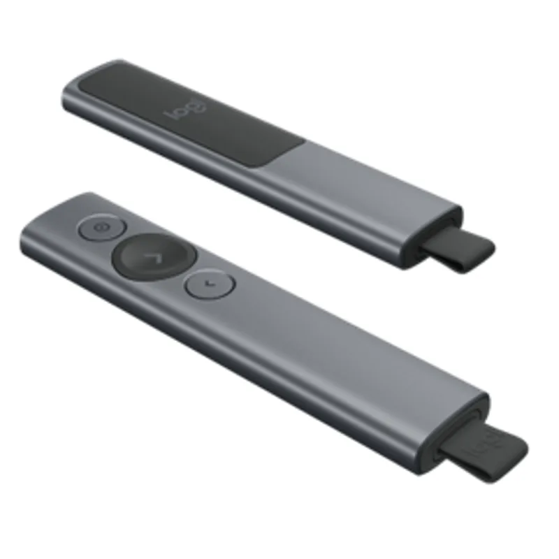 Apresentador Logitech Wireless e Bluetooth Spotlight 910-004984 Cinza