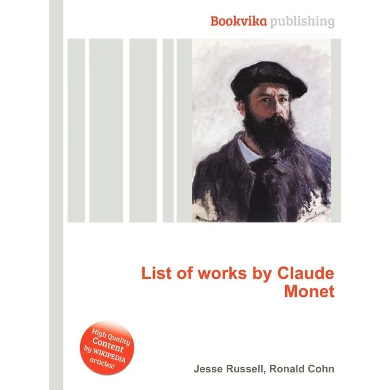 List of Works by Claude Monet