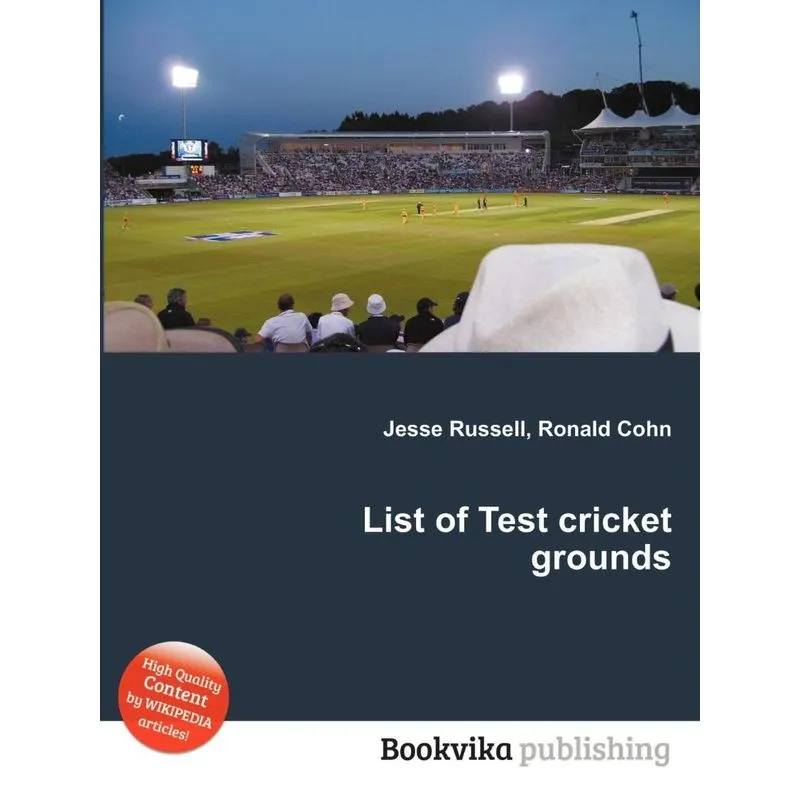 List Of Test Cricket Grounds