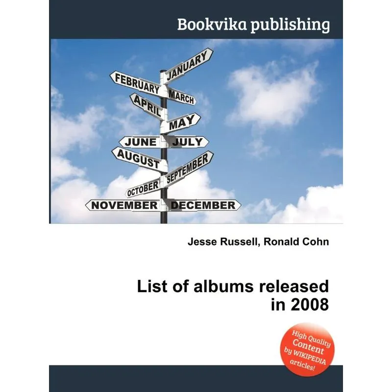 List of Albums Released in 2008