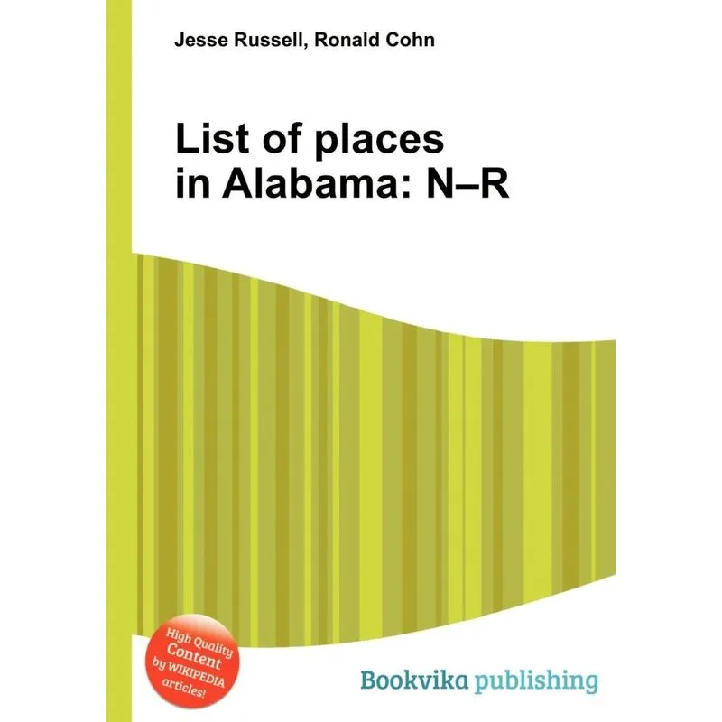 List of Places in Alabama