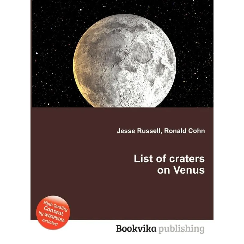 List of Craters on Venus