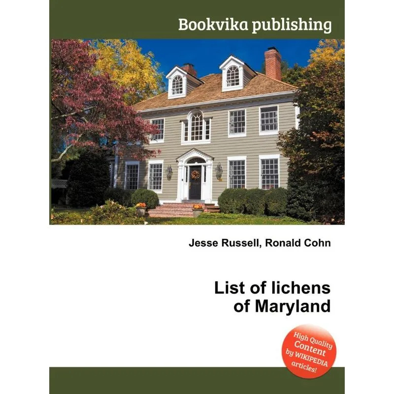 List of Lichens of Maryland
