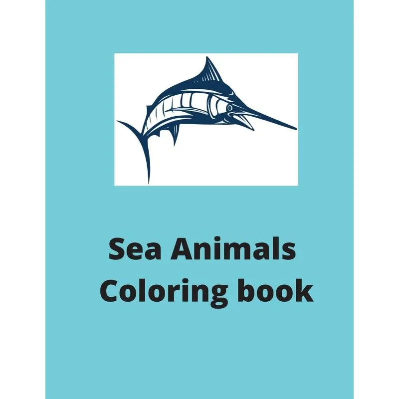 Sea Animals Coloring book