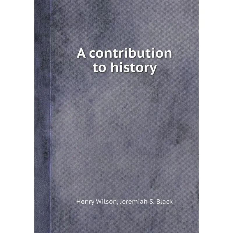 A Contribution to History