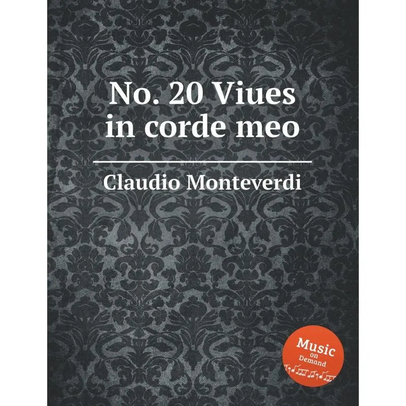No. 20 Viues in corde meo