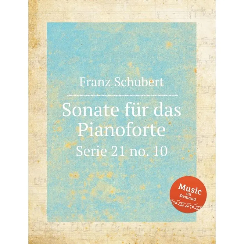 Sonate für das Pianoforte