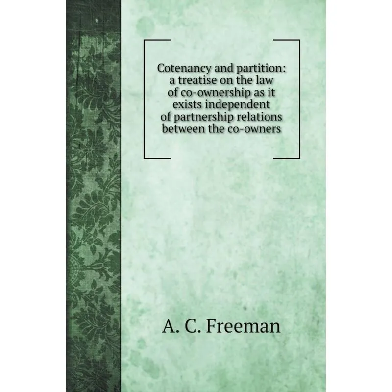 Cotenancy and partition