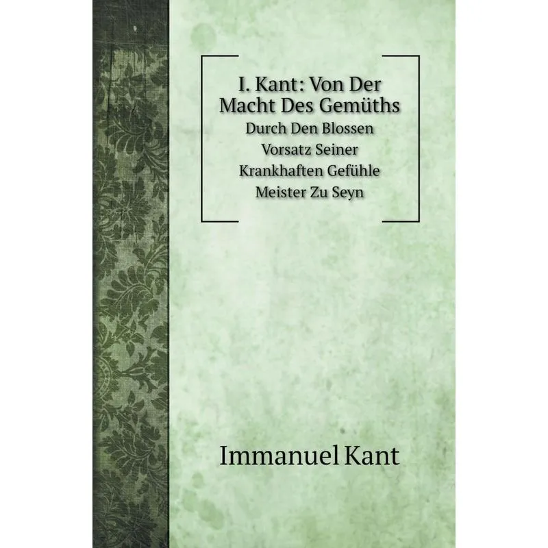 I. Kant