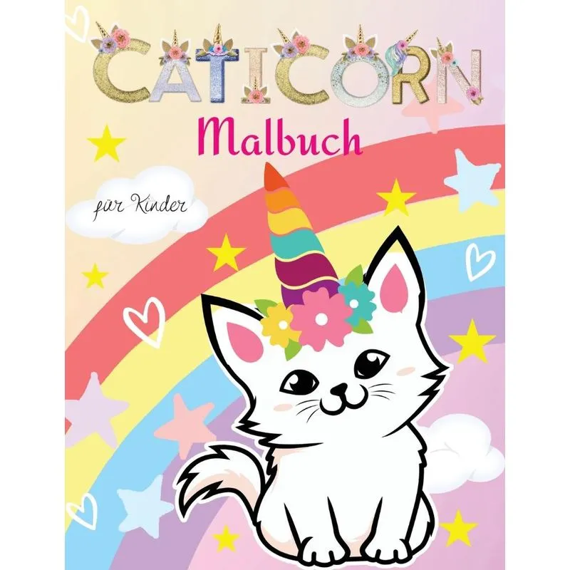 Caticorn Malbuch für Kinder