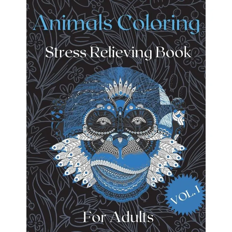 Animals Coloring Book for Adults