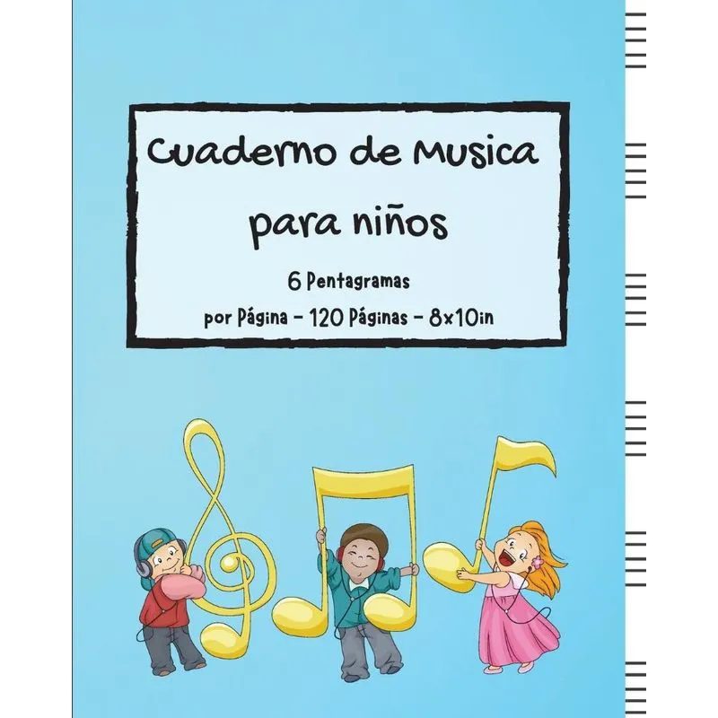 Cuaderno de Musica para niños