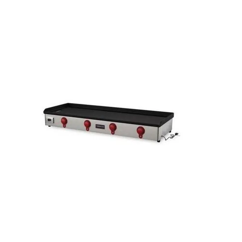 Chapa Grill Elétrica CBE 1500L com Termostato e Gaveta Coletora de Gordura Cinza Metalcubas 220V Chapa Grill Elétrica CBE 1500L com Termostato e Gaveta Coletora Cinza Metalcubas 220V