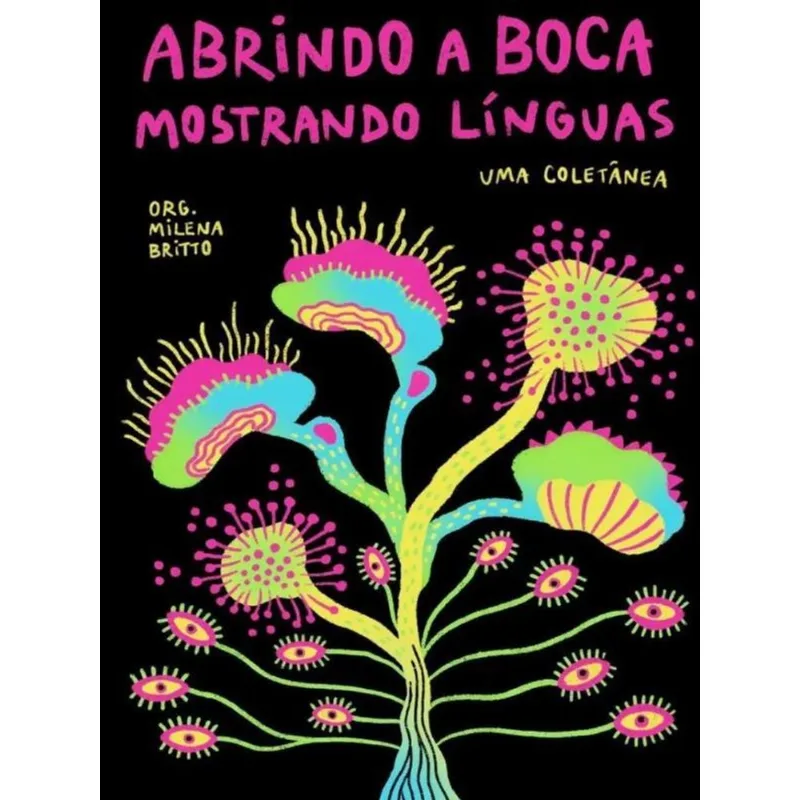 ABRINDO A BOCA, MOSTRADO LÍNGUAS