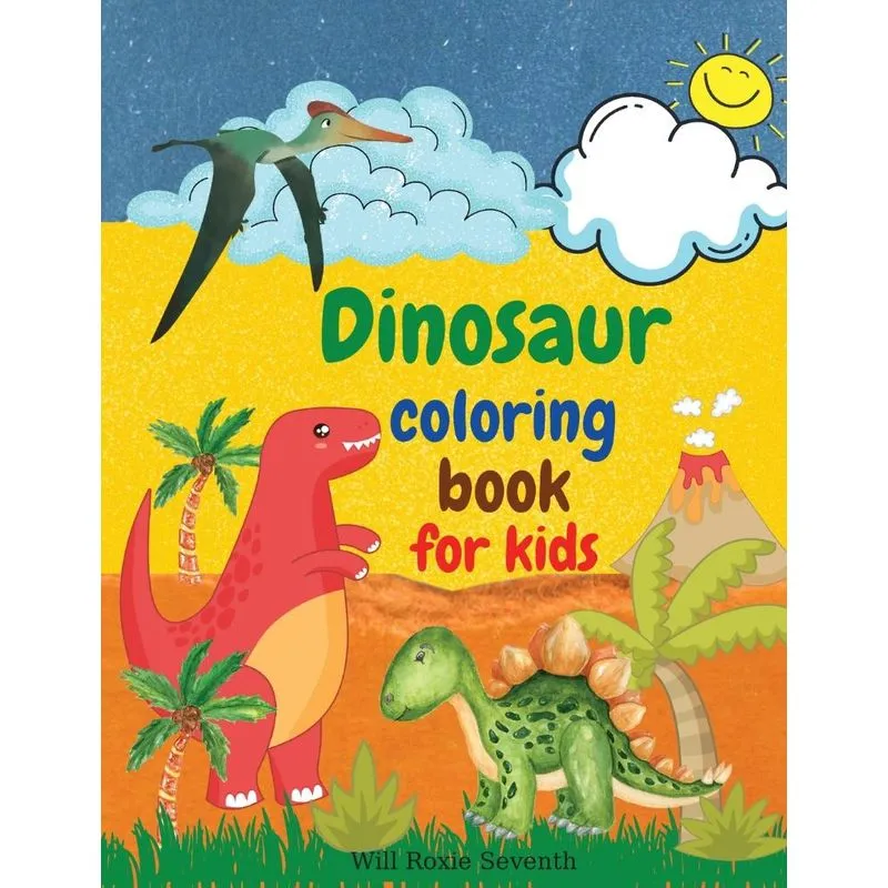 Dinosaur Coloring Book for Kids