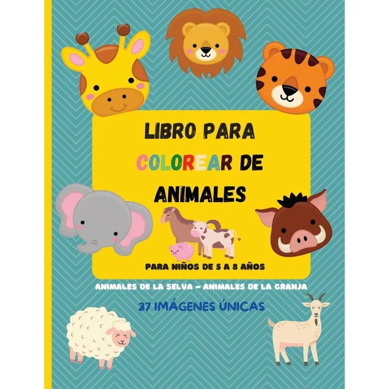 Libro para colorear de animales