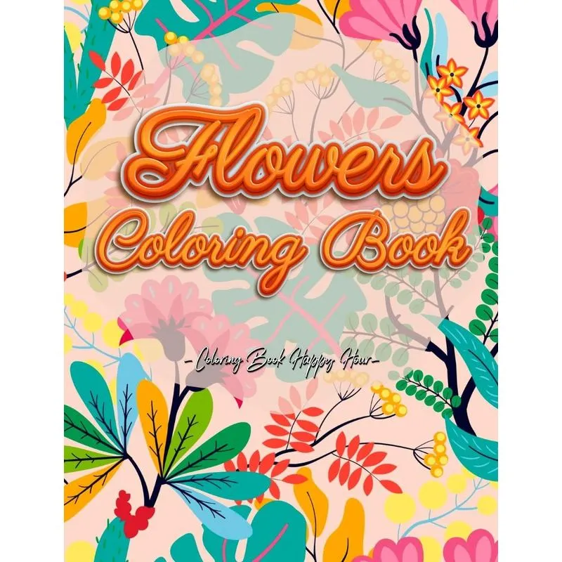 Flowers Coloring Book